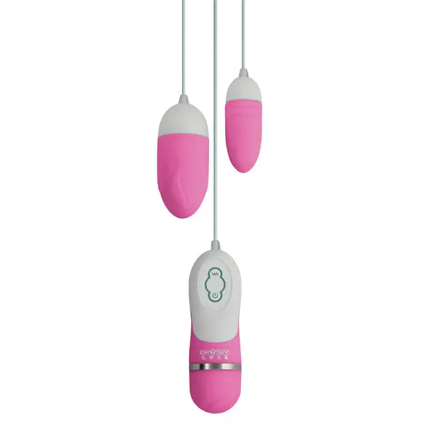 GigaLuv Dual Vibra Bullets - 10 Functions Pink - Stimulators