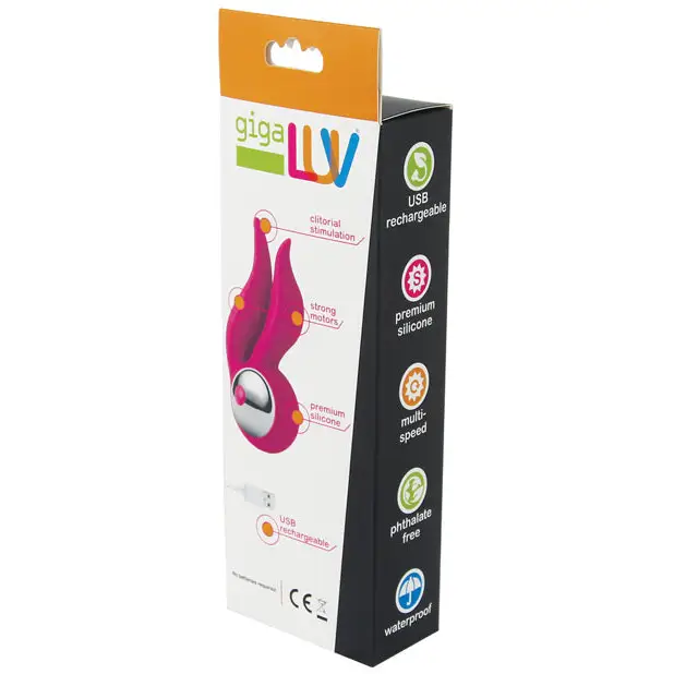 GigaLuv Ears 2 You - 7 Functions Pink - Stimulators