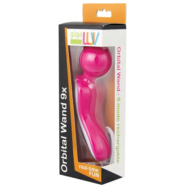 GigaLuv Orbital Wand 9x - 9 Functions Pink - Massage Products