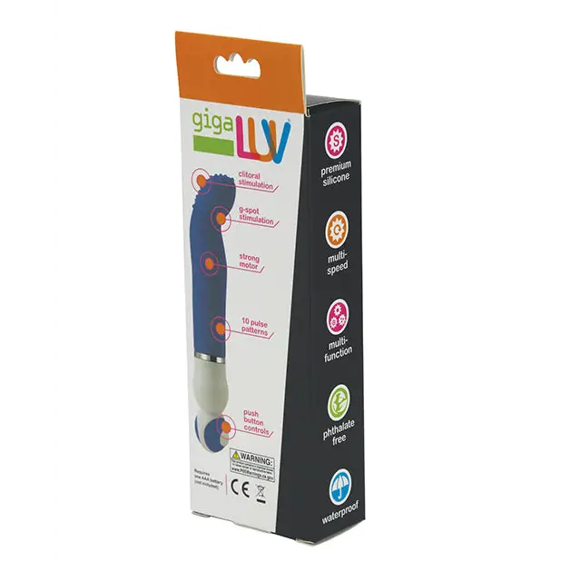 GigaLuv Versa-Tilly - 10 Mode Blue - Vibrators