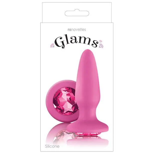 Glams Anal Plug - Pink Gem - Anal Products