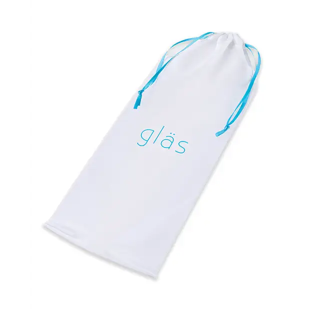 Glas 10.5’’ Realistic Girthy Glass Double Dong - Clear - Dongs & Dildos