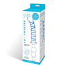 Glas 10’’ Twister Dual Ended Dildo - Blue - Dongs & Dildos