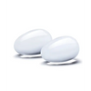 Glas 2 pc Glass Yoni Eggs Set - Clear - Sexual Enhancers