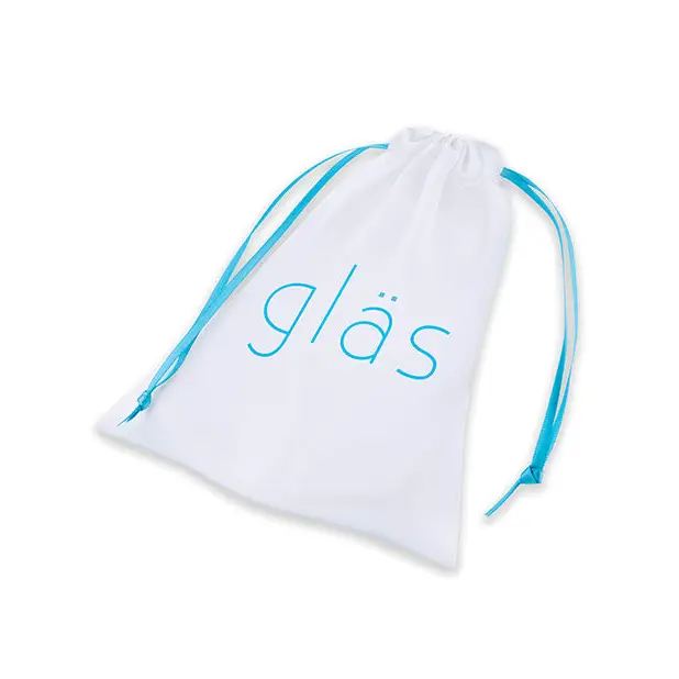 Glas 3.5’’ Bling Bling Glass Butt Plug - Clear - Anal Products