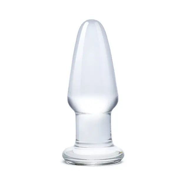 Glas 3.5’’ Butt Plug - Clear - Anal Products