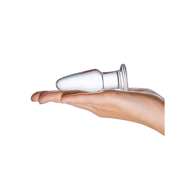 Glas 3.5’’ Butt Plug - Clear - Anal Products