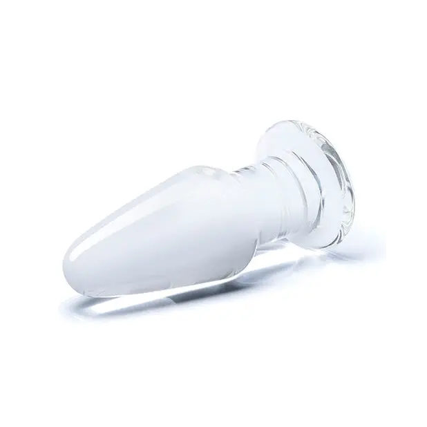 Glas 3.5’’ Butt Plug - Clear - Anal Products