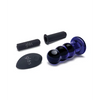 Glas 3.5’’ Rechargeable Vibrating Beaded Butt Plug - Blue - Anal Products