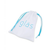 Glas 3.5’’ Rechargeable Vibrating Beaded Butt Plug - Blue - Anal Products