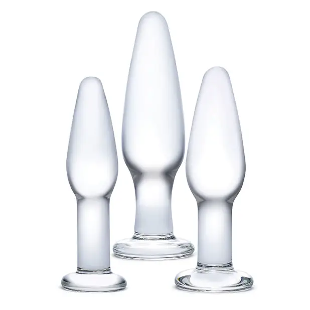 Glas 3 pc Glass Anal Training Kit - Anal Products