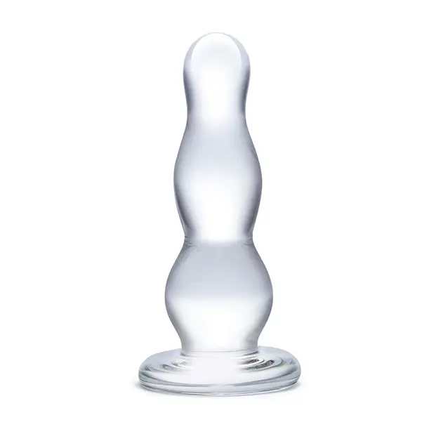 Glas 4’’ Butt Plug - Clear - Anal Products
