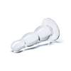 Glas 4’’ Butt Plug - Clear - Anal Products