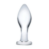 Glas 4’’ Classic Butt Plug - Clear - Anal Products