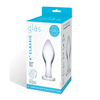 Glas 4’’ Classic Butt Plug - Clear - Anal Products