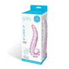 Glas 6’’ Lick-it Glass Dildo - Pink - Dongs & Dildos