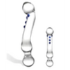 Glas 6’’ Textured G-Spot Glass Dildo - Dongs & Dildos