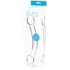 Glas 7’’ Curved Glass G Spot Stimulator - Clear - Dongs & Dildos