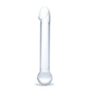 Glas 7’’ Realistic Head Glass Dildo - Clear - Dongs & Dildos