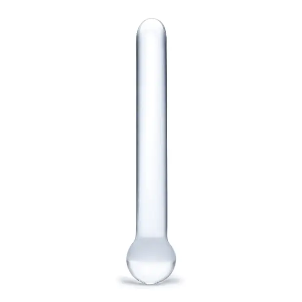 Glas 7’’ Straight Glass Dildo - Clear - Dongs & Dildos