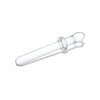 Glas 9.25’’ Classic Smooth Dual Ended Dildo - Clear - Dongs & Dildos