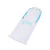 Glas 9.25’’ Classic Smooth Dual Ended Dildo - Clear - Dongs & Dildos