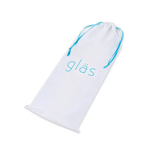 Glas 9.25’’ Classic Smooth Dual Ended Dildo - Clear - Dongs & Dildos