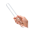 Glas 9.25’’ Classic Smooth Dual Ended Dildo - Clear - Dongs & Dildos