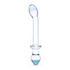 Glas 9.5’’ Double Play Dual Ended Dildo - Clear - Dongs & Dildos