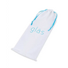 Glas 9’’ Classic Curved Dual Ended Dildo - Clear - Dongs & Dildos
