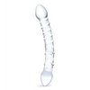 Glas Double Trouble Glass Dildo - Clear - Dongs & Dildos