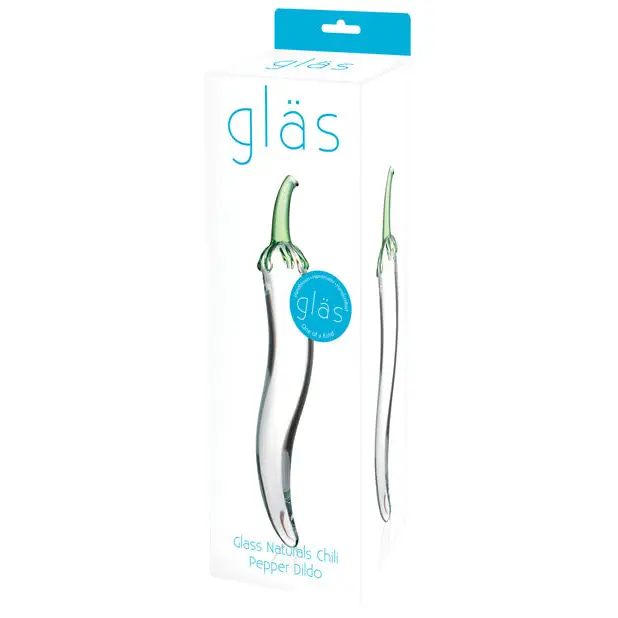 Glas Glass Naturals Chili Pepper Dildo - Dongs & Dildos