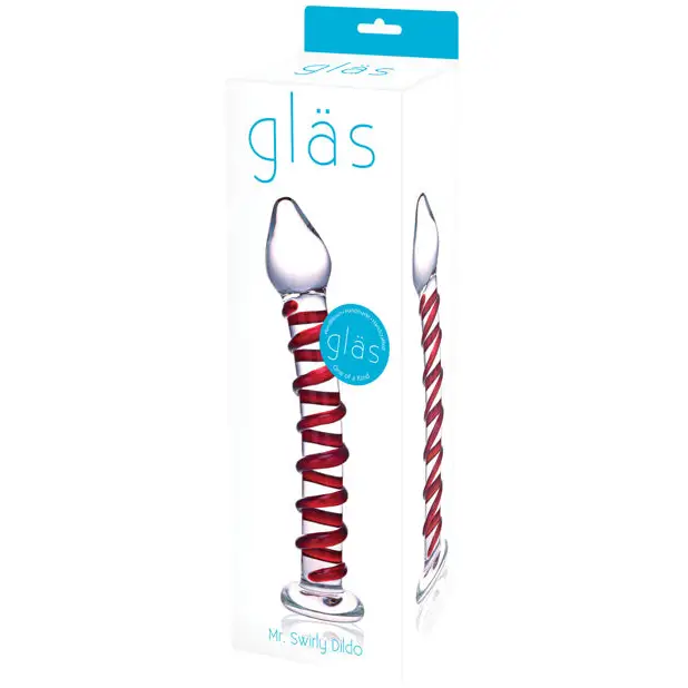 Glas Mr Swirly Dildo - Dongs & Dildos