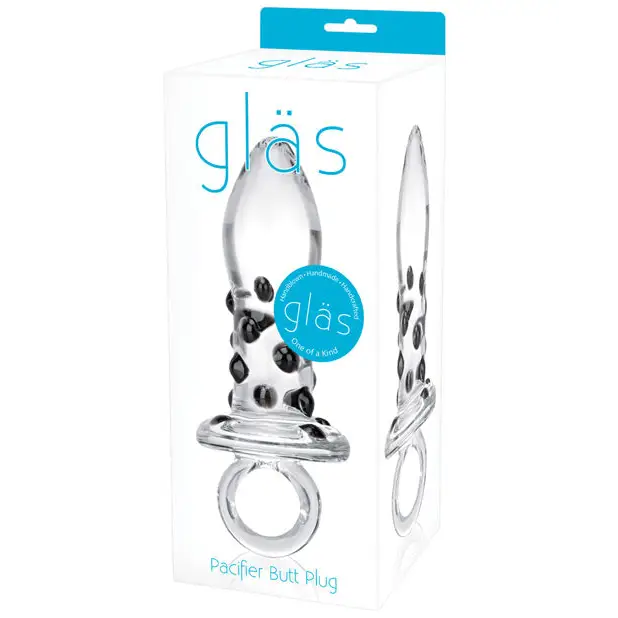 Glas Pacifier Glass Butt Plug - Anal Products