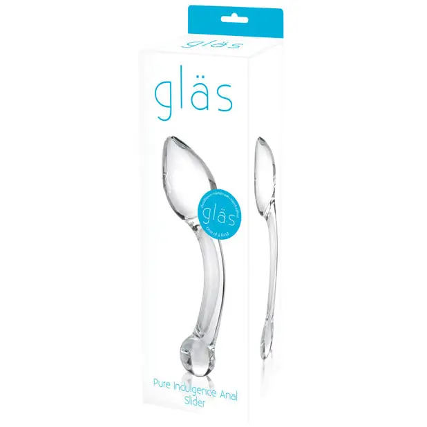 Glas Pure Indulgence Anal Slider - Clear - Anal Products