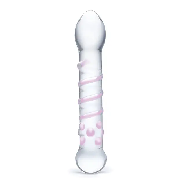 Glas Spiral Staircase Full Tip Glass Dildo - Dongs & Dildos