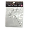 Glitterati Bride Straw - White - Bachelorette & Party Supplies