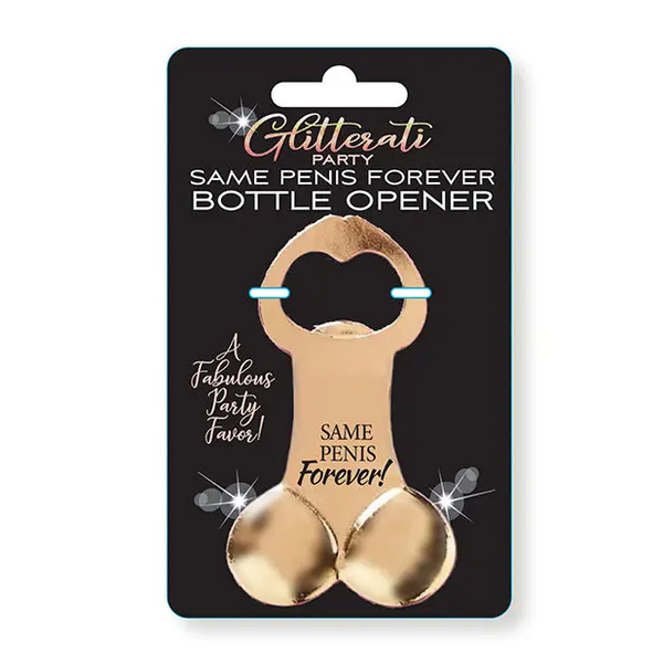 Glitterati Penis Bottle Opener - Bachelorette & Party Supplies