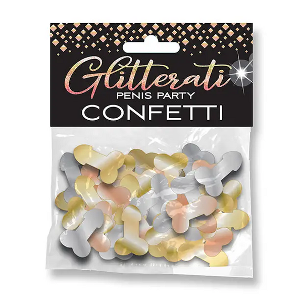 Glitterati Penis Party Confetti - Bachelorette & Party Supplies