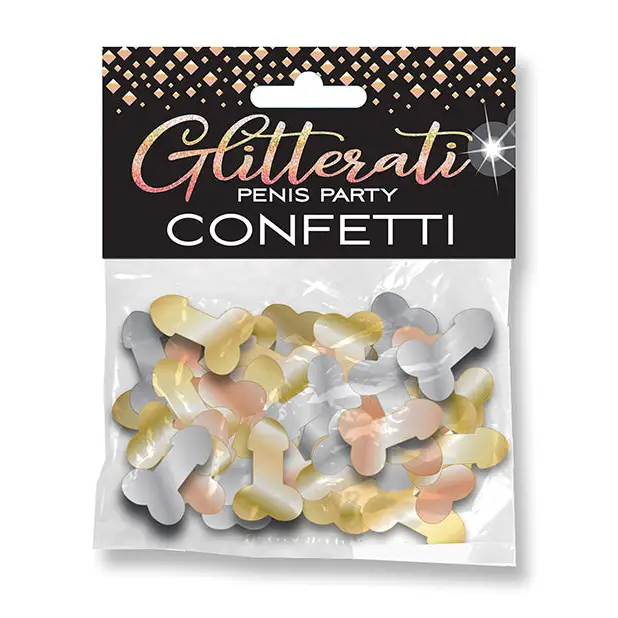 Glitterati Penis Party Confetti - Bachelorette & Party Supplies