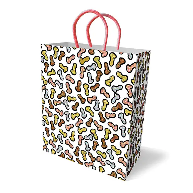 Glitterati Penis Party Gift Bag - Bachelorette & Party Supplies