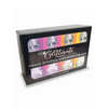 Glitterati Penis Shaped Drinking Glasses - Set of 4 - Bachelorette & Party Supplies