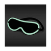GLO Bondage Blindfold - Glow in the Dark - Bondage Blindfolds & Restraints