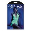 Glow Black Light Net Halter Dress Neon Green O/S - Lingerie - Packaged