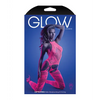 Glow Captivating Halter Bodystocking & G-String Neon Pink O/S - Lingerie - Packaged