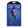 Glow Come Alive Suspender Stockings Bralette & G-String Multi Color QN - Lingerie - Plus/Queen - Packaged