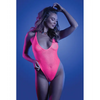 Glow Electric Haze Teddy Neon Pink L/XL - Lingerie - Packaged