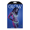 Glow Night Vision Glow In the Dark Bralette & Cage Panty M/L - Lingerie - Packaged