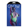 Glow Spotlight Teddy Neon Chartreuse QN - Lingerie - Plus/Queen - Packaged