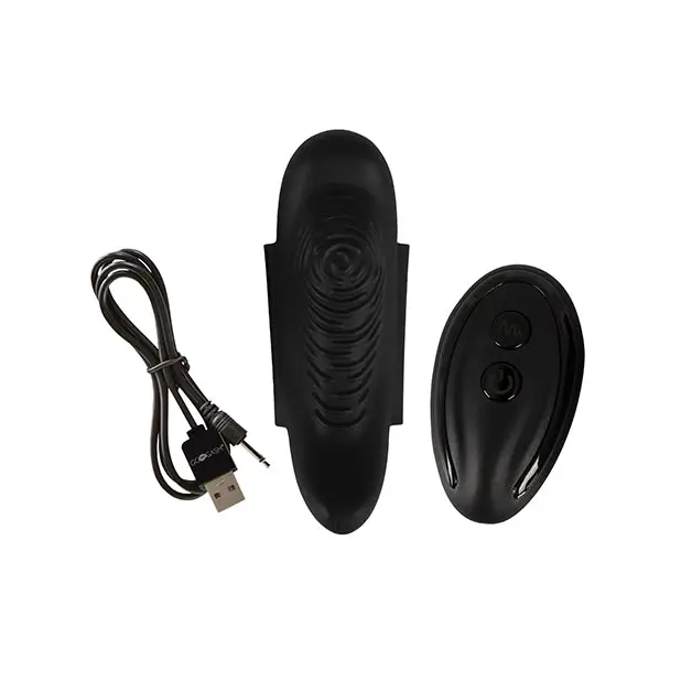 GoGasm Panty Vibrator - Black - Stimulators